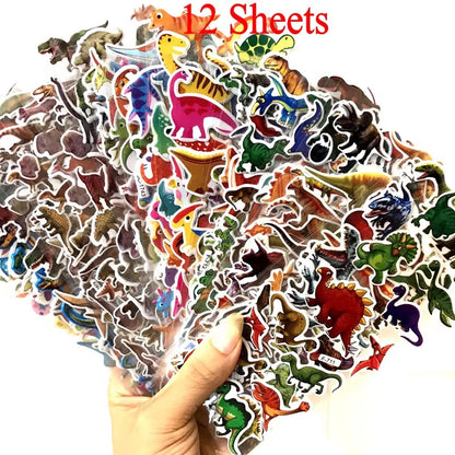 3D Puffy Bubble Stickers Cartoon Frozen Stickers DIY for Children Boy Girl Toys PVC Removable Wall Stickers