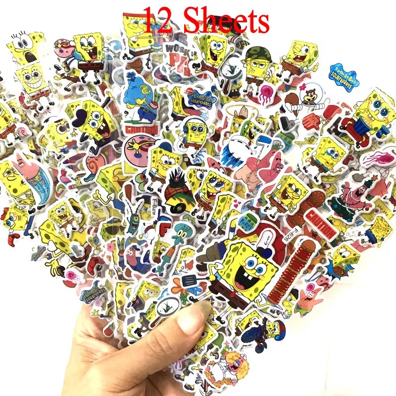 3D Puffy Bubble Stickers Cartoon Frozen Stickers DIY for Children Boy Girl Toys PVC Removable Wall Stickers