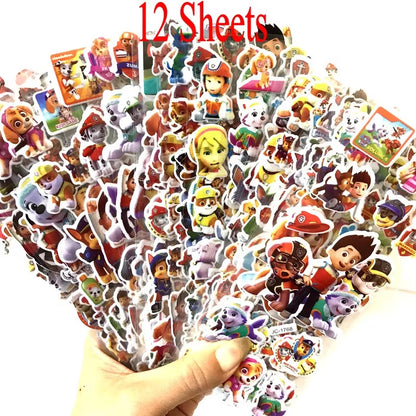 3D Puffy Bubble Stickers Cartoon Frozen Stickers DIY for Children Boy Girl Toys PVC Removable Wall Stickers