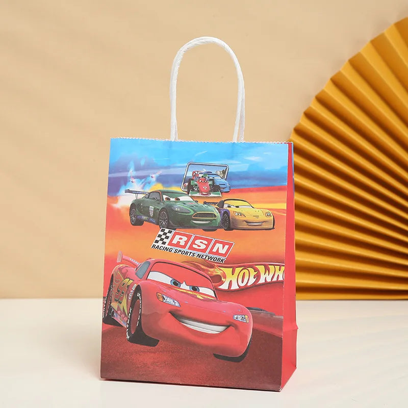 21*15*8Cm Frozen Theme Paper Gift Bag Festival Paper Bag with Handles Baby Shower Candy Bags Kids Girls Birthday Party Supplies